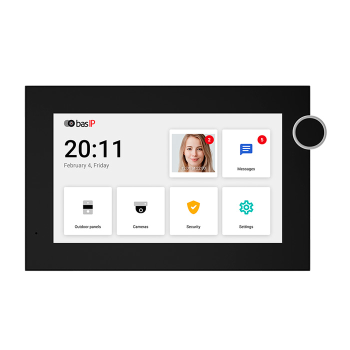 Відеодомофон BAS-IP AZ-07LF Black
