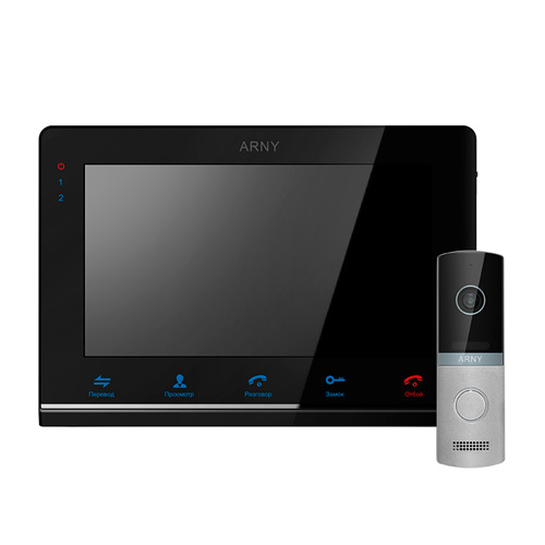 Комплект видеодомофона ARNY AVD-715M + ARNY AVP-NG230 (1Mpx) — фото 3