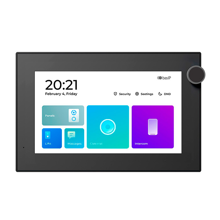 Відеодомофон BAS-IP AZ-07LL Black