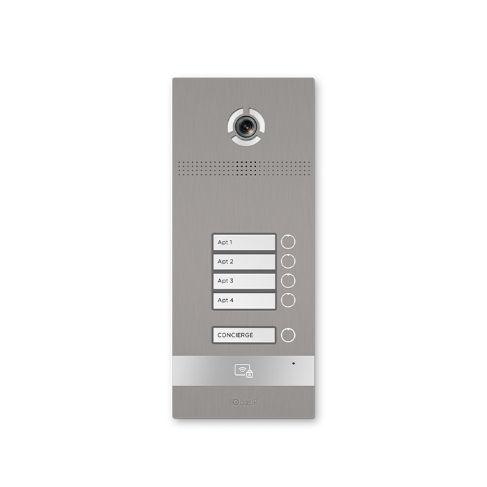 Панель виклику BAS-IP BI-04FB Silver Панель виклику BAS-IP BI-04FB Silver