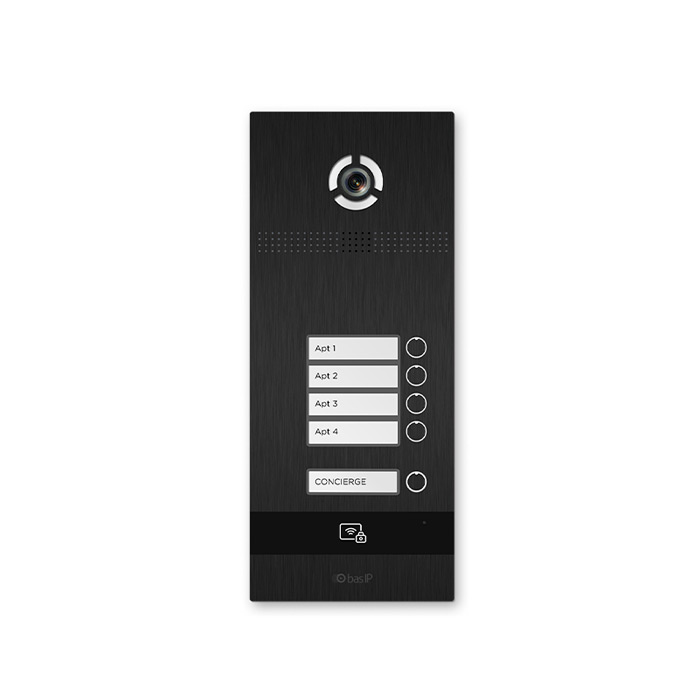 Панель виклику BAS-IP BI-04FB Silver Панель виклику BAS-IP BI-04FB Silver
