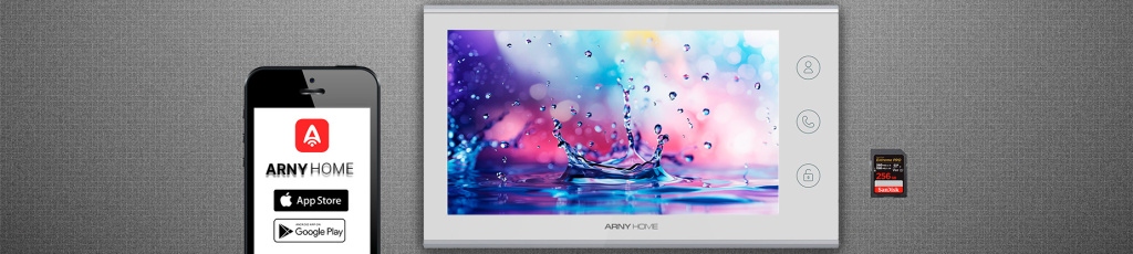 Видеодомофон ARNY AVD-731A (2Mpx) WiFi