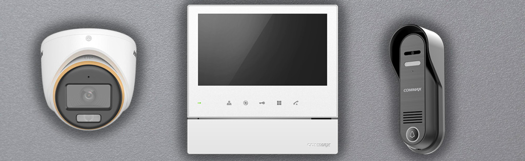 Комплект видеодомофона Commax CDV-70H2 + DRC-4CPN3