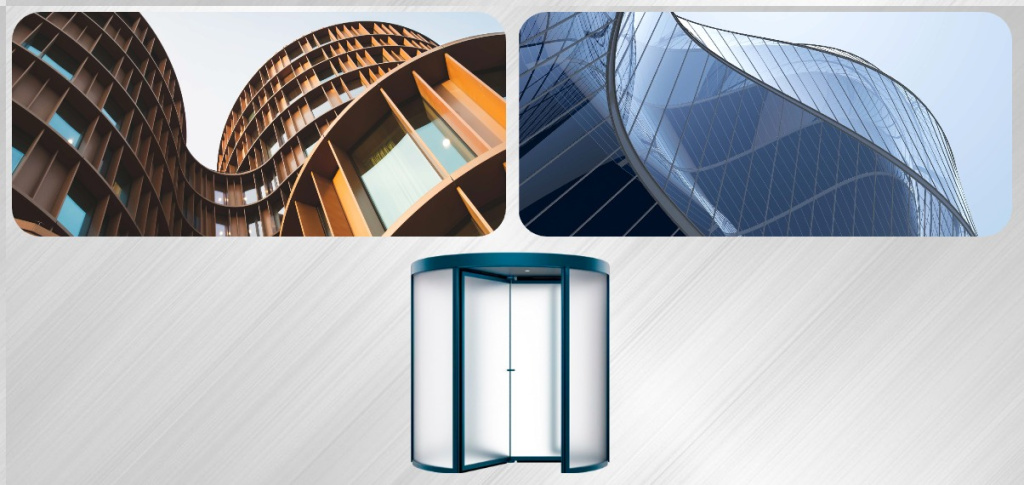 Карусельные двери ASSA ABLOY RD150