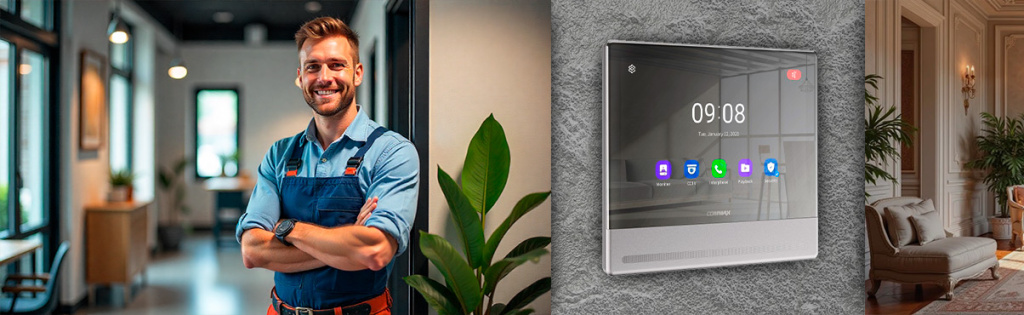 Видеодомофон COMMAX CDV-1004QT