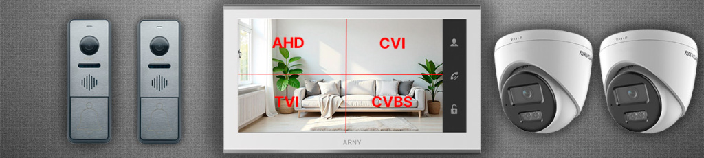 Видеодомофон ARNY AVD-730 (2Mpx) IPS Видеодомофон ARNY AVD-730 (2Mpx) IPS