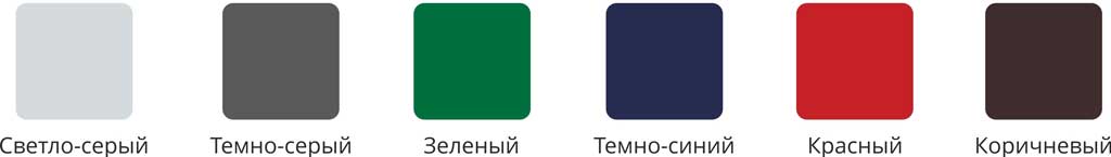 цвет полимерного покрытия двери