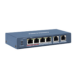 PoE комутатор Hikvision DS-3E0106HP-E PoE комутатор Hikvision DS-3E0106HP-E