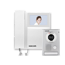 Комплект відеодомофону KOCOM KCV-464 + KOCOM KC-MC30 Комплект відеодомофону KOCOM KCV-464 + KOCOM KC-MC30