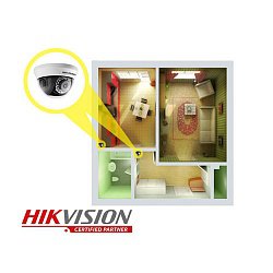 2 Turbo HD камеры в квартиру 2 Turbo HD камеры в квартиру