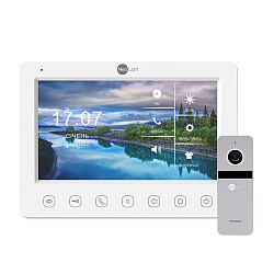 Комплект видеодомофона NeoLight Kappa HD Kit Silver Комплект видеодомофона NeoLight Kappa HD Kit Silver