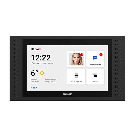 Видеодомофон BAS-IP AT-10 Black