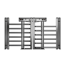 Турникет роторный CYCLONE TWIN-L Турникет роторный CYCLONE TWIN-L