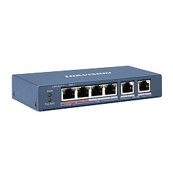 PoE комутатор Hikvision DS-3E0106P-E/M PoE комутатор Hikvision DS-3E0106P-E/M