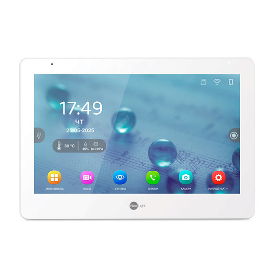 Комплект видеодомофона NeoLight Mezzo Hybrid HD KIT Black — фото 1