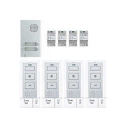 Комплект аудиодомофона AiPhone KITDB4 Комплект аудиодомофона AiPhone KITDB4