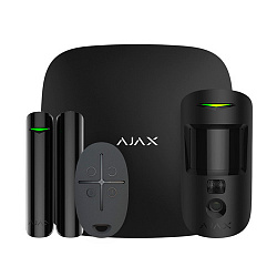 Комплект сигналізації Ajax StarterKit Cam чорний Комплект сигналізації Ajax StarterKit Cam чорний