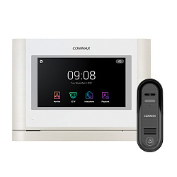 Комплект видеодомофона COMMAX CDV-704MF + DRC-4CPHD2 Комплект видеодомофона COMMAX CDV-704MF + DRC-4CPHD2