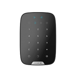 Клавіатура Ajax KeyPad Plus чорна Клавіатура Ajax KeyPad Plus чорна