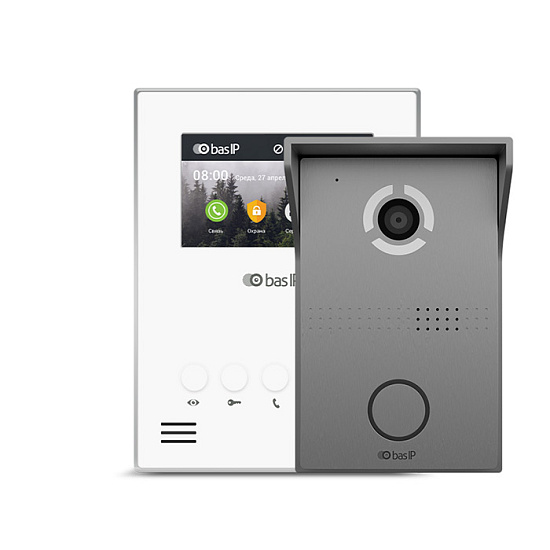 Комплект видеодомофона BAS-IP AU-04LA + AV-03D