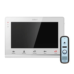 Комплект видеодомофона ARNY AVD-710MD + ARNY AVP-NG210 Комплект видеодомофона ARNY AVD-710MD + ARNY AVP-NG210