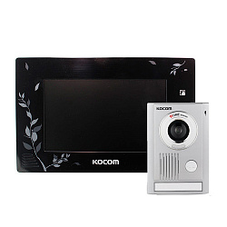 Комплект видеодомофона KOCOM KCV-A374LE + KOCOM KC-MC30 Комплект видеодомофона KOCOM KCV-A374LE + KOCOM KC-MC30