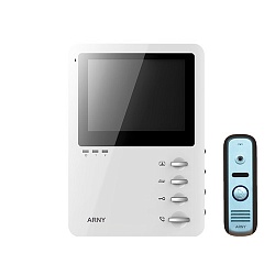 Комплект відеодомофону ARNY AVD-410 + ARNY AVP-NG110 Комплект відеодомофону ARNY AVD-410 + ARNY AVP-NG110
