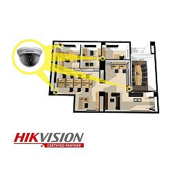 4 TurboHD камери в офіс 4 TurboHD камери в офіс