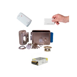 Комплект електромеханічного замка з контролером