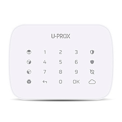 Клавіатура U-Prox Keypad G4 White Клавіатура U-Prox Keypad G4 White