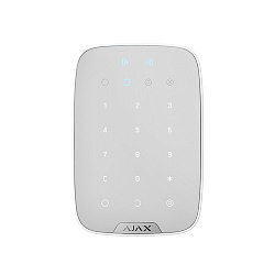 Клавіатура Ajax KeyPad Plus біла Клавіатура Ajax KeyPad Plus біла