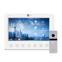 Комплект видеодомофона NeoLight NeoKIT FHD Pro Silver Комплект видеодомофона NeoLight NeoKIT FHD Pro Silver
