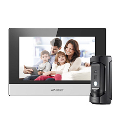 Комплект відеодомофону Hikvision DS-KH6320-TE1 + DS-KB8112-IM Комплект відеодомофону Hikvision DS-KH6320-TE1 + DS-KB8112-IM