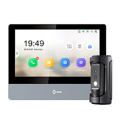Комплект видеодомофона Hikvision DS-KH8350-TE1 + DS-KB8112-IM Комплект видеодомофона Hikvision DS-KH8350-TE1 + DS-KB8112-IM
