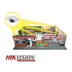 4 Full HD камеры в магазин 4 Full HD камеры в магазин