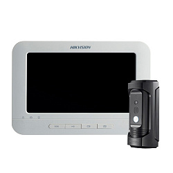 Комплект видеодомофона Hikvision DS-KH6310-WL + DS-KB8112-IM Комплект видеодомофона Hikvision DS-KH6310-WL + DS-KB8112-IM