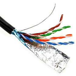 Кабель витая пара FTP CAT-5 наружный Кабель витая пара FTP CAT-5 наружный