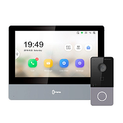 Комплект видеодомофона Hikvision DS-KH8350-WTE1 + DS-KV6113-WPE1