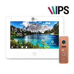 Комплект видеодомофона NeoLight NeoKIT HD Pro WiFi Bronze Комплект видеодомофона NeoLight NeoKIT HD Pro WiFi Bronze