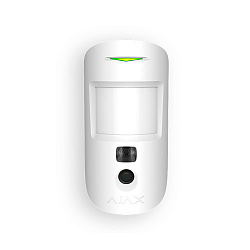 Бездротовий датчик руху Ajax MotionCam білий