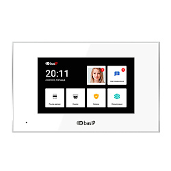Відеодомофон BAS-IP AQ-07LL White Відеодомофон BAS-IP AQ-07LL White